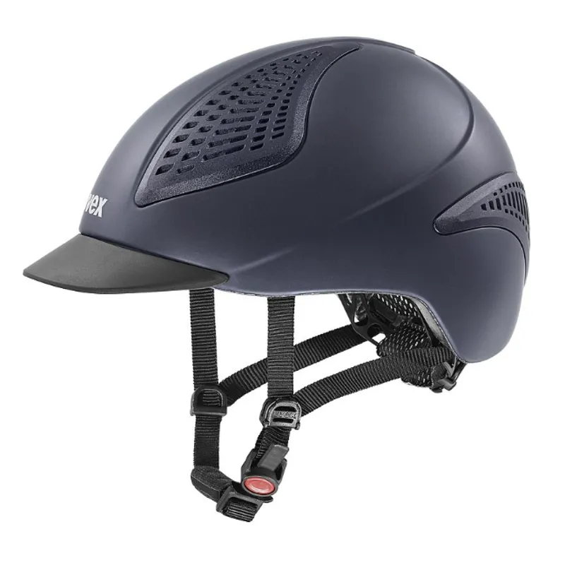Uvex Exxential Riding Hat Blue Matt